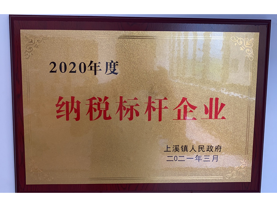 纳税标杆企业